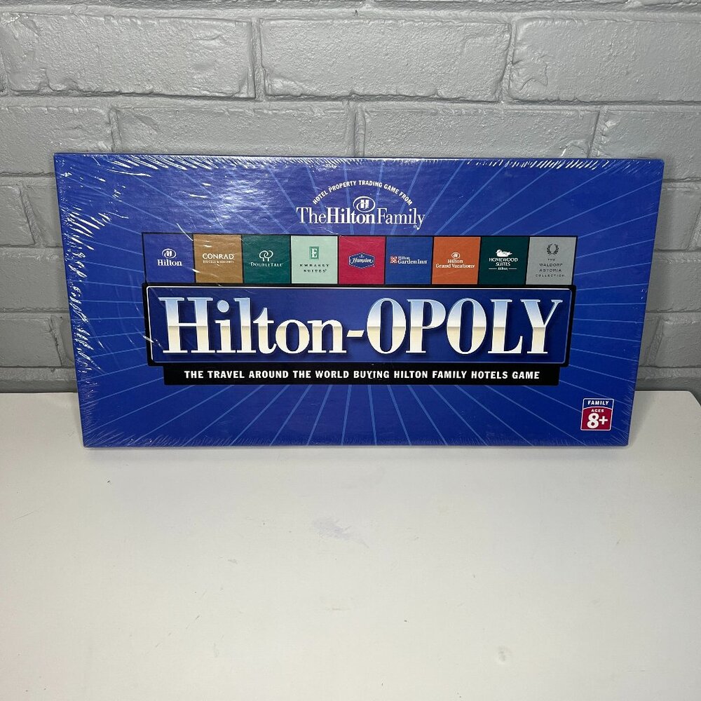 The Hilton Family: Hilton-OPOLY NEW SEALED Board Game